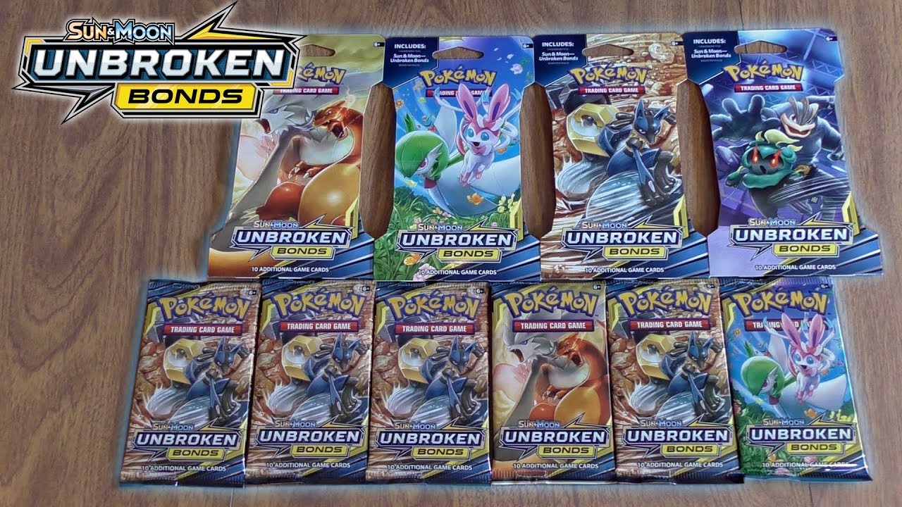 10 Unbroken Bonds Booster Pack Opening