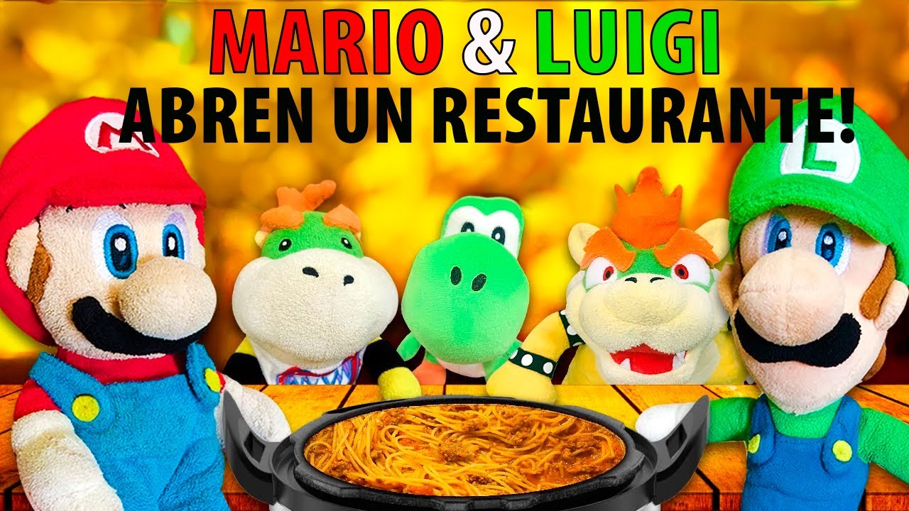 ¡El Restaurante de Mario y Luigi! 🍔 - CMB en Español