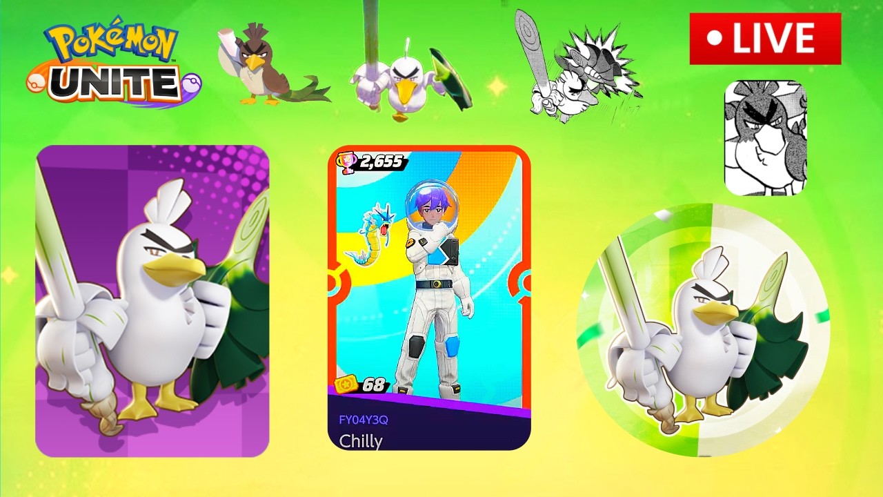 Sirfetch'd is Here & Vanguard Bell Stuff In | Pokémon Unite (Day 22)