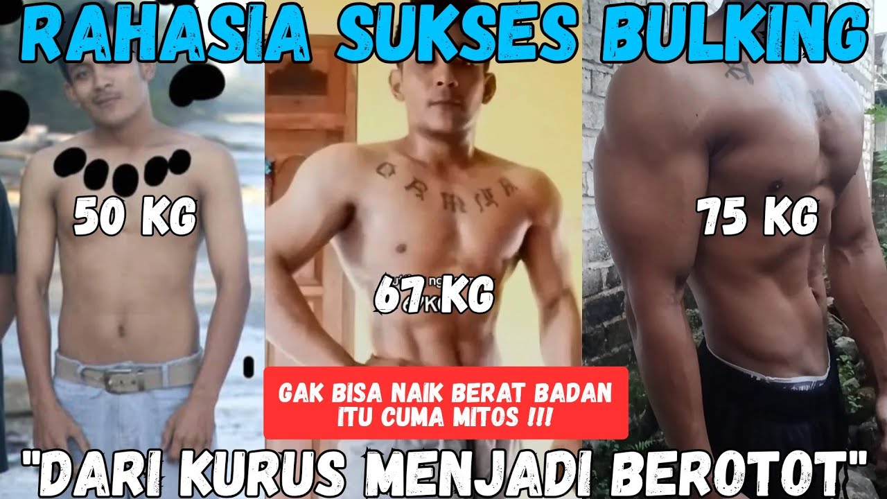 BEGINI CARA BULKING DAN LATIHAN SAAT BULKING YANG BENAR