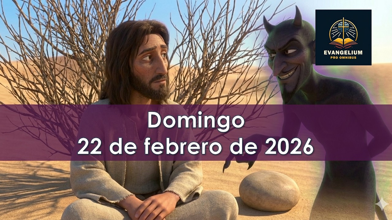 EVANGELIO PARA NIÑOS - Domingo 22 de febrero 2026