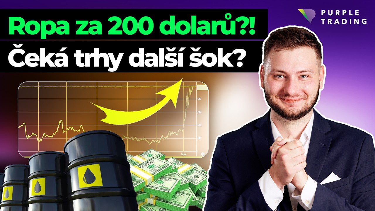 Ropa za 200 dolarů?! Čeká trhy další šok? | Investiční Memento 🟣 Purple Trading