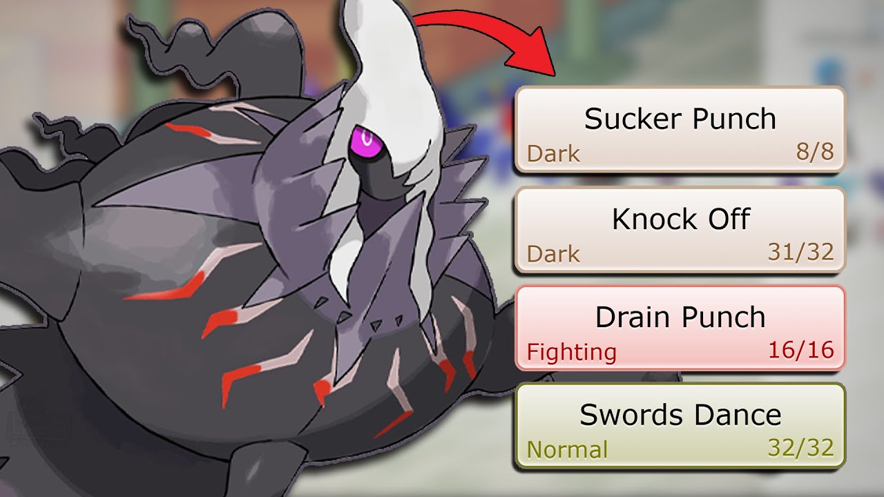 Physical MEGA DARKRAI is UNBELIEVABLE in Legends Z-A OU!