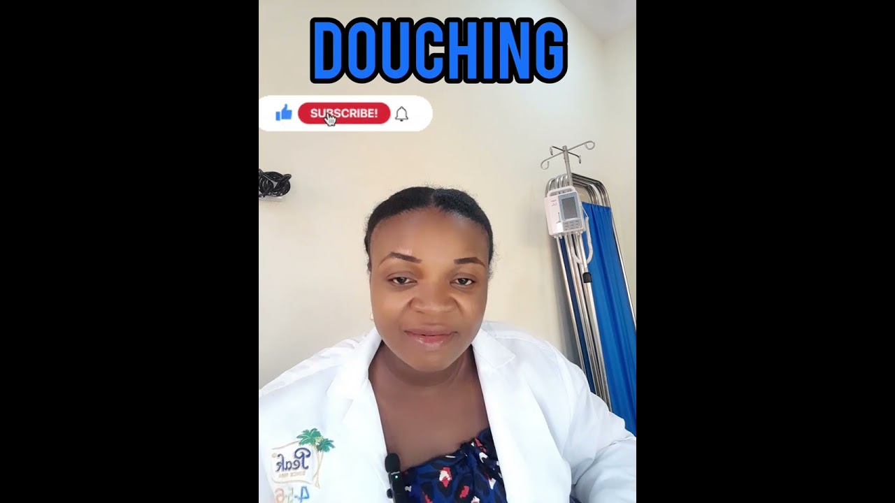Why you should not DOUCHE:  cleaning your vaginam is harmful to your health.
