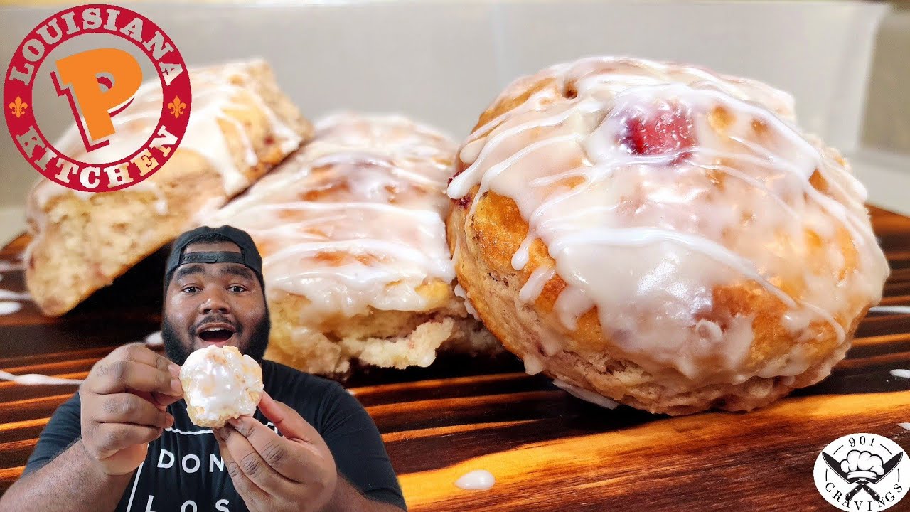 Popeyes Strawberry Biscuits | At Home