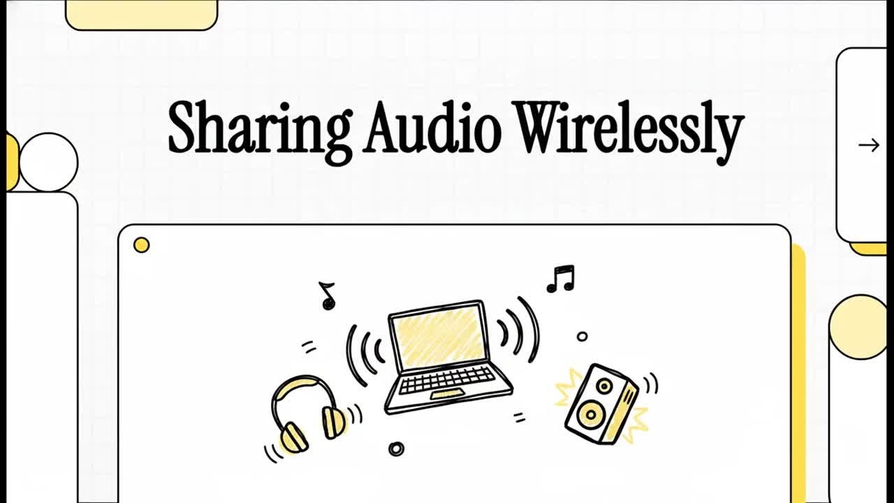 Sharing Audio Wirelessly in Windows 11