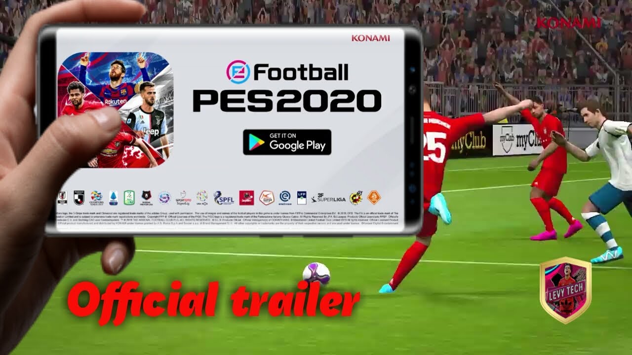 eFootball Pes 2020 Mobile official trailer [1080p]