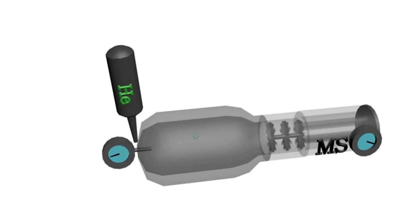 Leak Finder for Vacuum Systems Animation - How to Find a Leak in a Vacuum Chamber