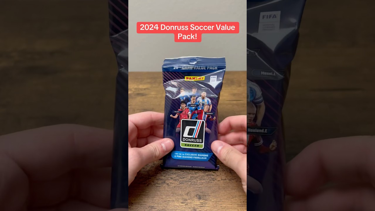 2024 Donruss Value pack! #sportscards #donruss #soccer #panini