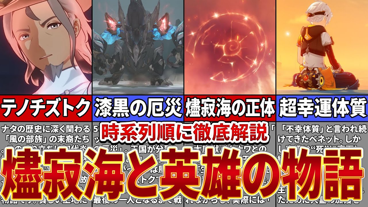 【原神】2025夏イベを時系列順に徹底解説！テノチズトクとベネットの運命がヤバすぎる【ゆっくり解説】