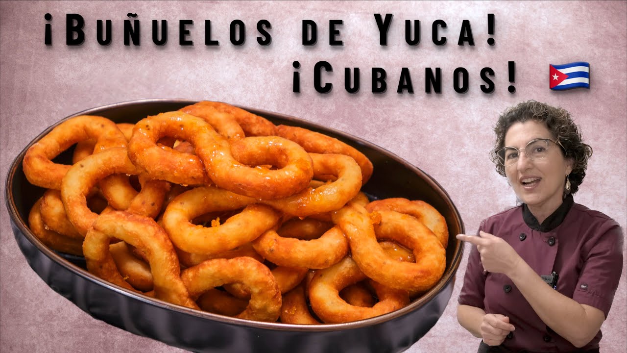 ¡Buñuelos de Yuca! ¡Cubanos! 🇨🇺