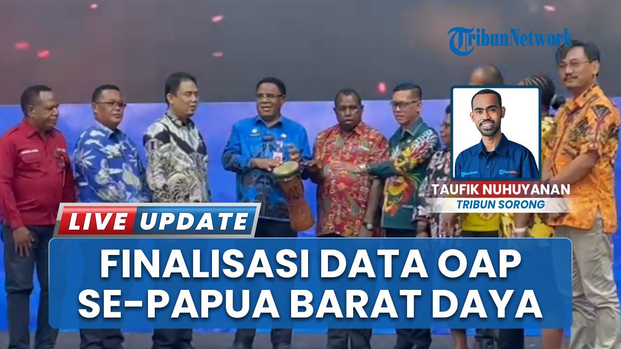 Tonggak Sejarah Pembangunan Papua! Data Orang Asli se-Papua Barat Daya Kini Resmi Diluncurkan