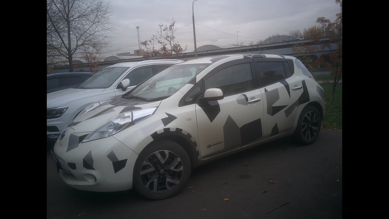 Подготовка Nissan LEAF к зиме. Зимняя резина 215/55/17.