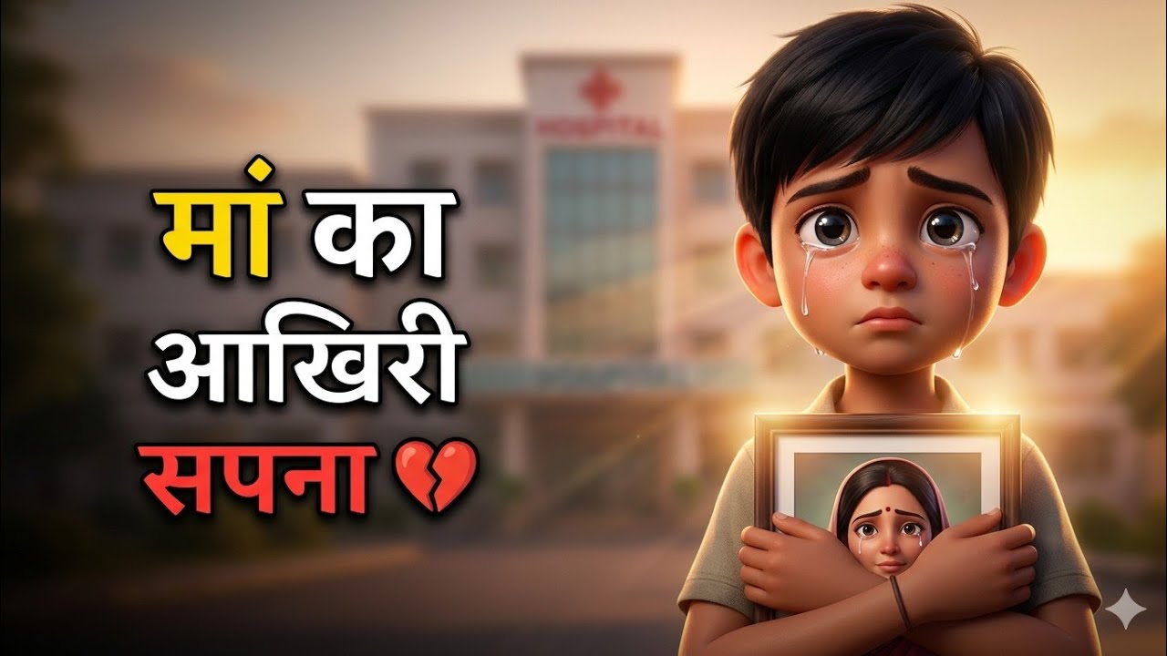 माँ का आख़िरी सपना 😢 | इस कहानी को देखकर आपकी आँखों में आँसू आ जाएंगे | Heart Touching Story