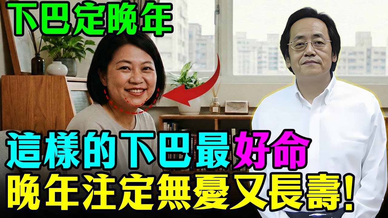 倪海廈：晚年有沒有福氣？看下巴就知道！這個特徵暗示你晚年無憂又長壽！#倪海廈 #易經 #命理 ##心靈暖流 #因果 #面相 #下巴 #風水 #運勢 #晚年運勢