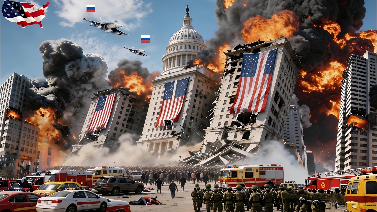 12 minutes ago! A city housing thousands of US military personnel has been destroyed!