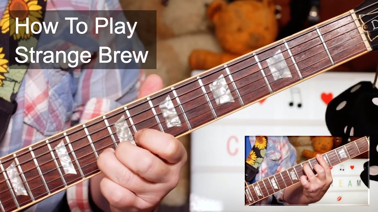 'Strange Brew' Cream, Eric Clapton Guitar Lesson
