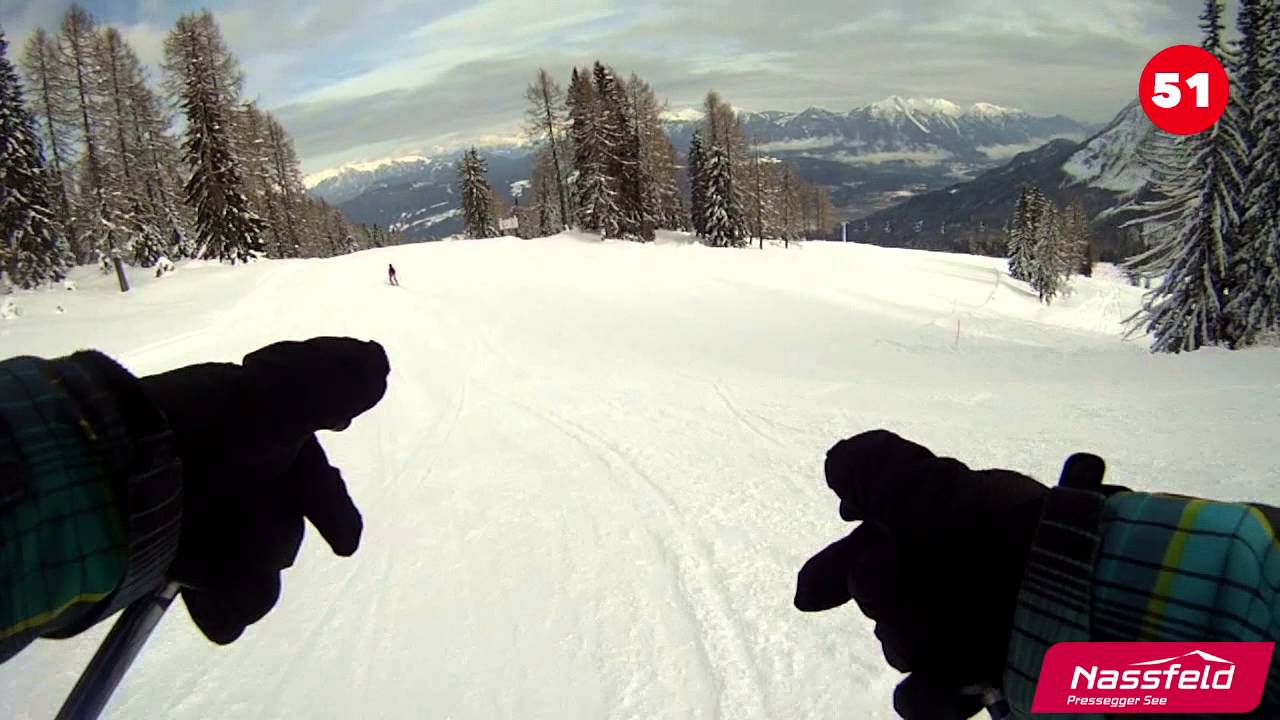 Skigebiet Nassfeld - Piste 51
