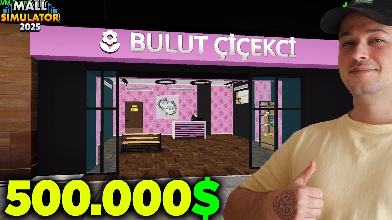 ÇİÇEKCİ DÜKKANI AÇTIM! 5 MİLYON DOLARLIK SATIŞ YAPTIK! Mall Simulator #10