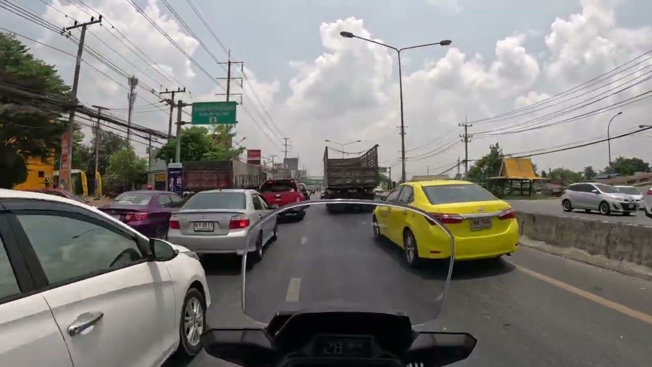 เดินทางด้วย xmax300 2023 ทริปนครนายก