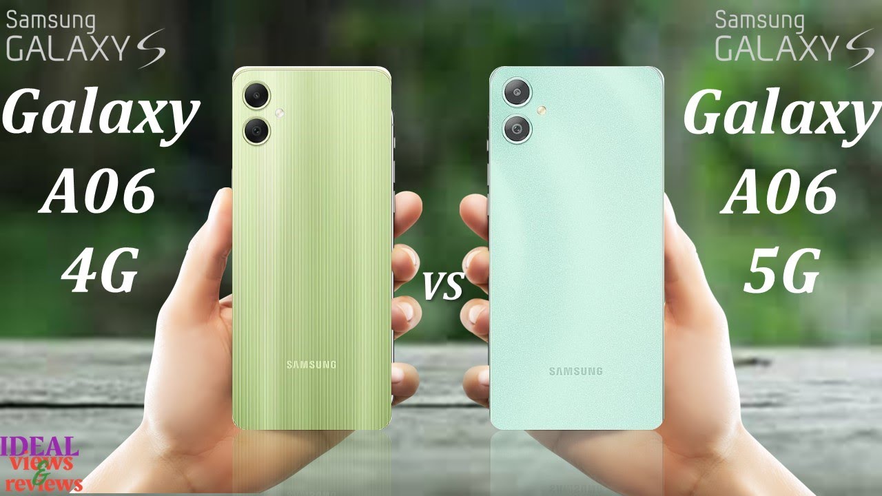 You Won't Believe The Samsung Galaxy A06 4G and Samsung Galaxy A06 5G Difference