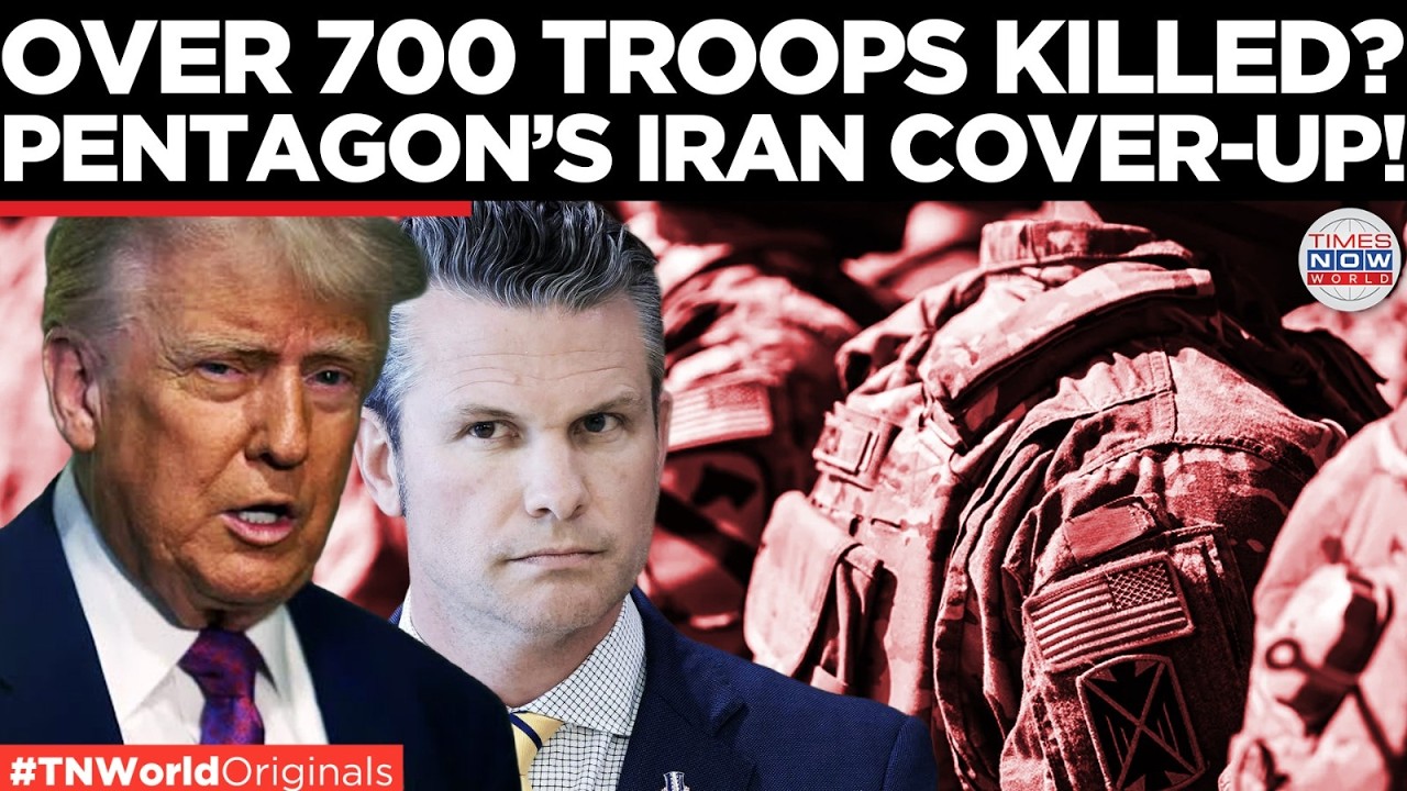PENTAGON COVER-UP? Shocking US Casualty Numbers In Iran Conflict | Times Now World | US-Iran War