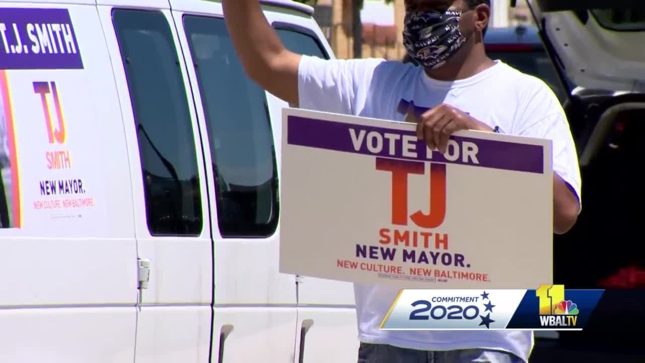 Baltimore mayoral candidates campaign hard in final days until primary