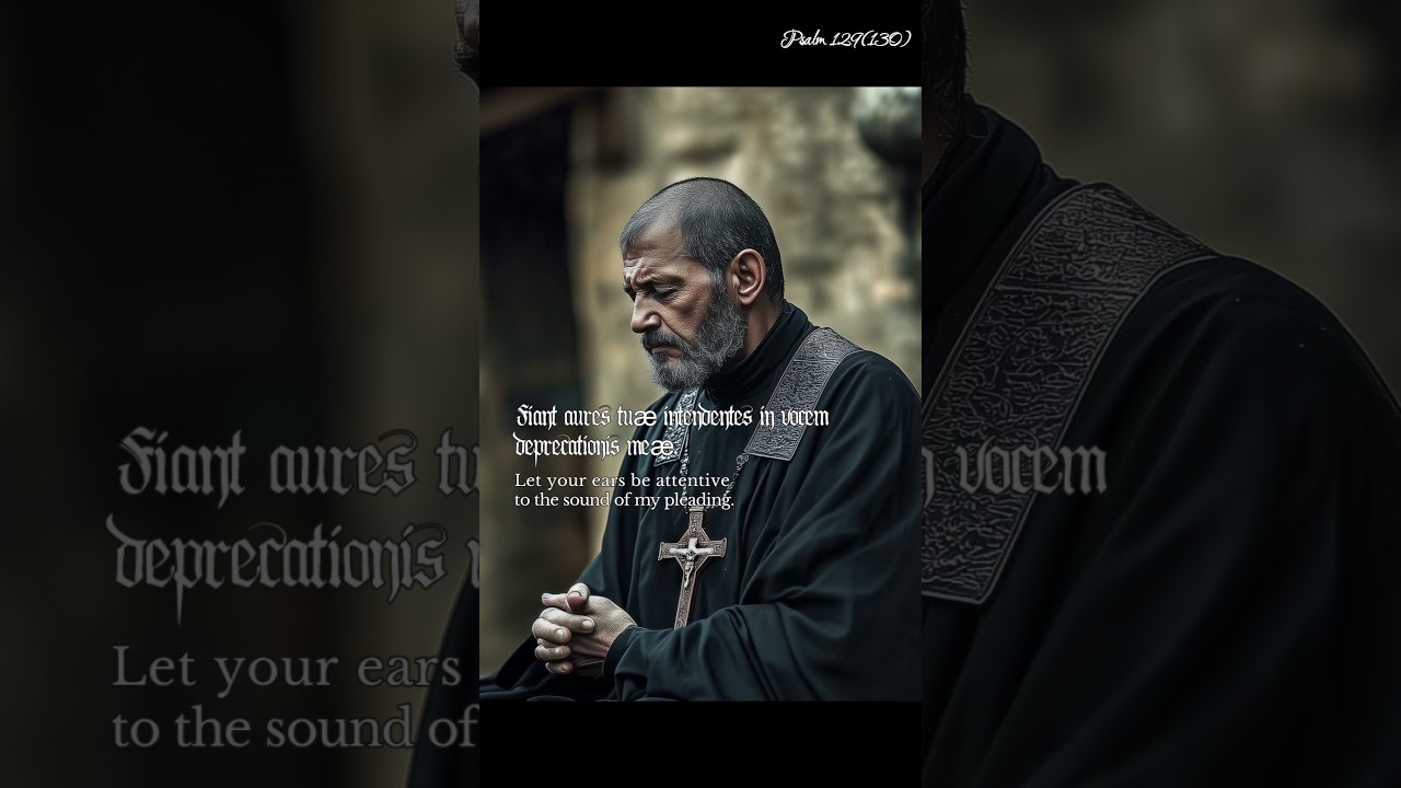 Gregorian Chant – Psalm 129(130) “De profundis” 