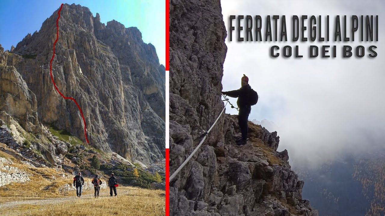 TRA TERRA E CIELO.. FERRATA DEGLI ALPINI AL COL DEI BOS
