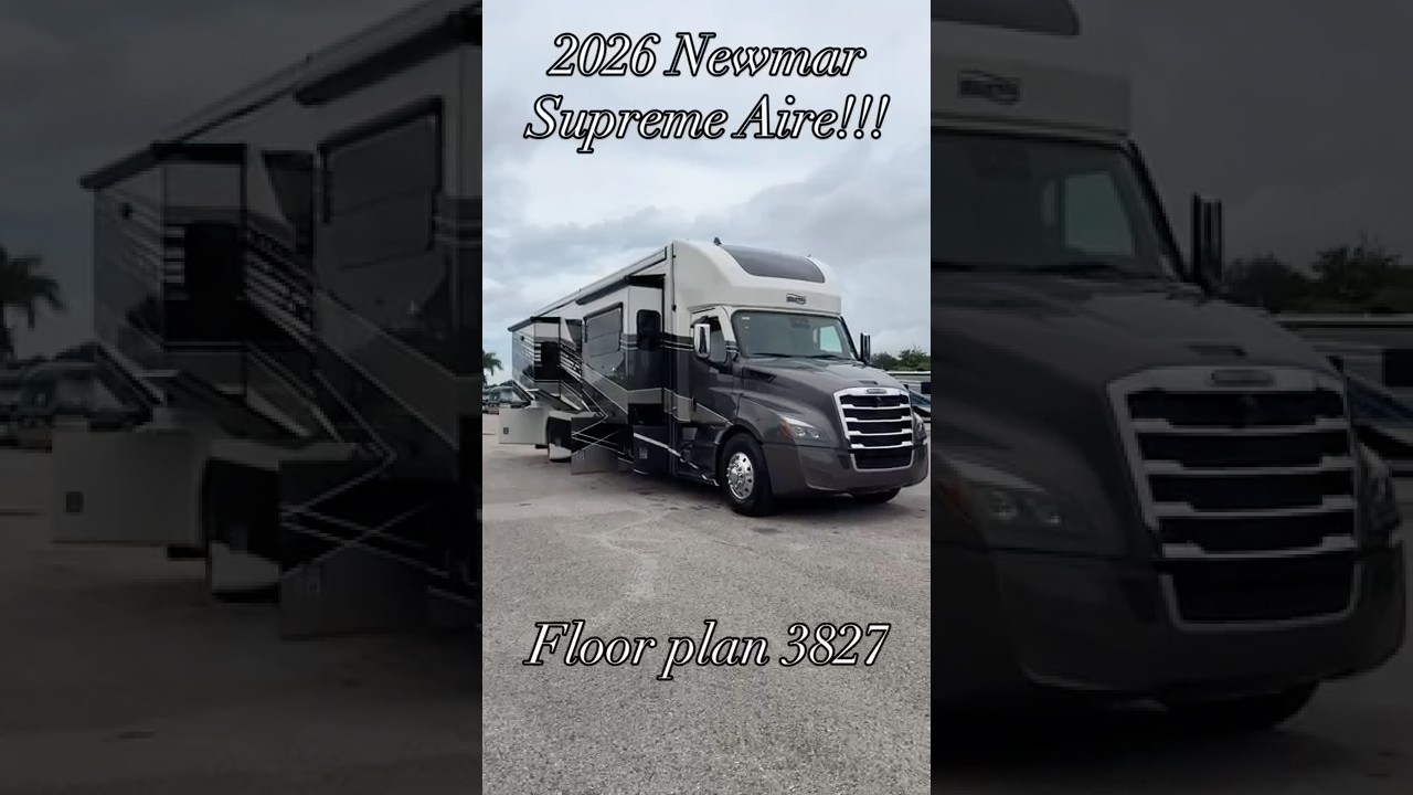 2026 Supreme Aire with a 3827 floor plan!! #newmarrv #newmar #rvlife #rv #2026motorhome #supremeaire