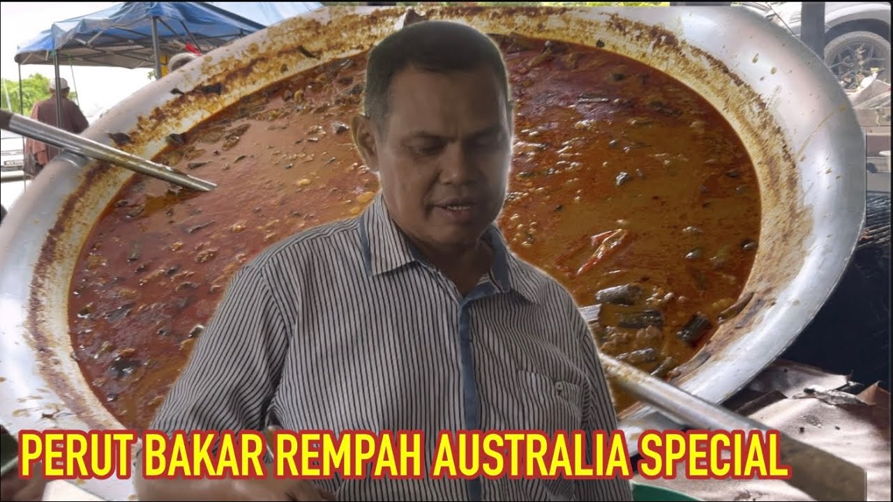 DIN IKAN BAKAR Kepala Batas Penang ! Perut Bakar Rempah Import Australia ! Ikan Bakar Cabai Terbaik
