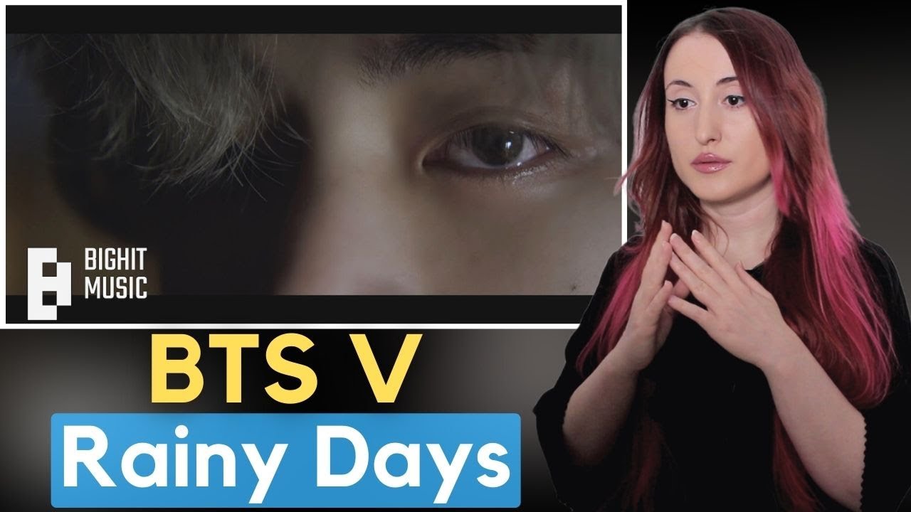 V 'Rainy Days' Official MV Tepki | KPOP TEPKİ | KPOP REACTION - BTS TAEHYUNG