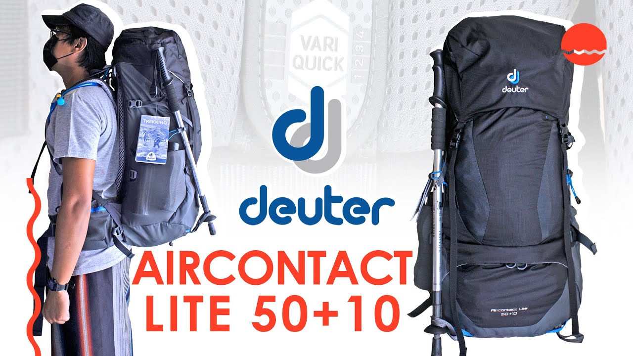 Carrier Tas Gunung DEUTER AIRCONTACT LITE 50+10  |  #WalaUlas
