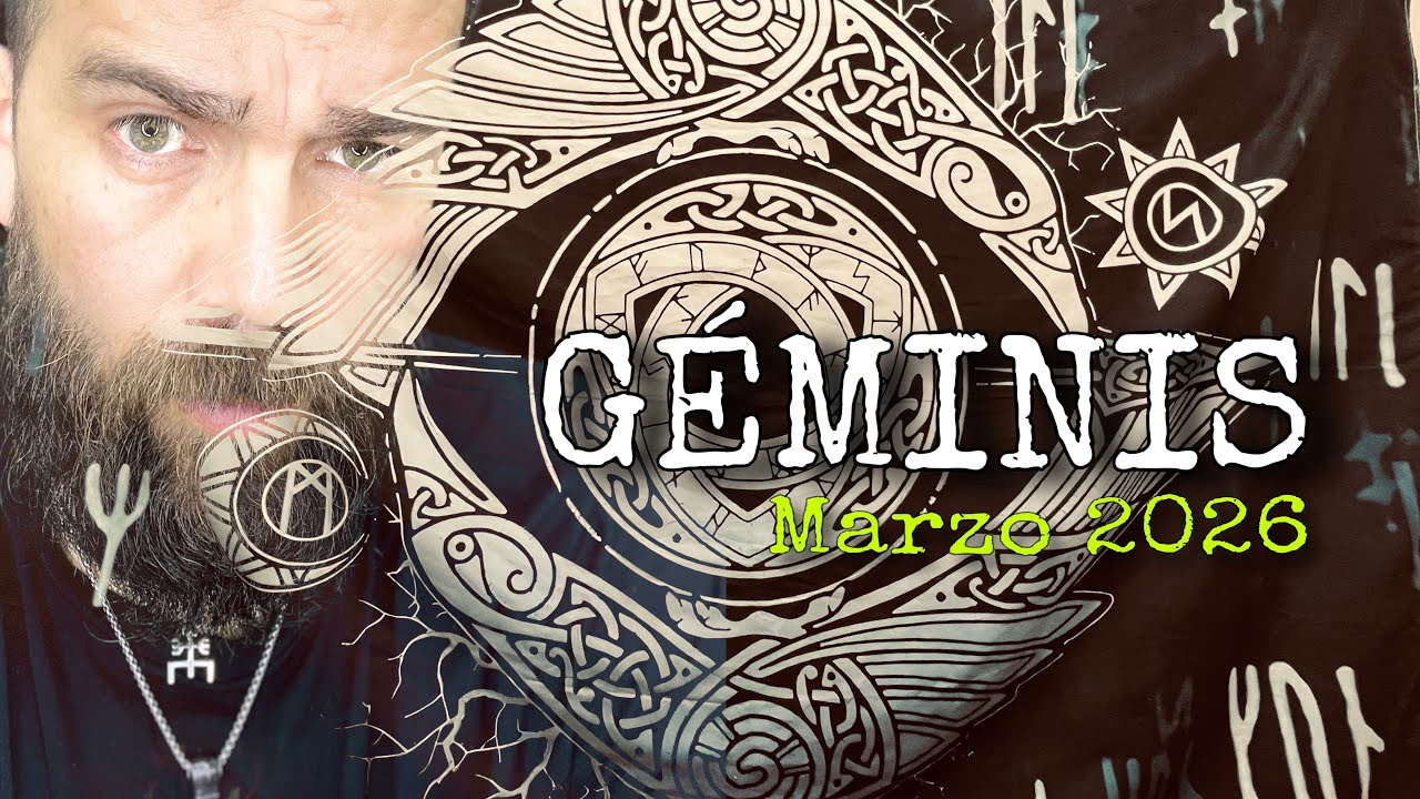 GÉMINIS ♊️ / LECTURA DE RUNAS - MARZO 2026