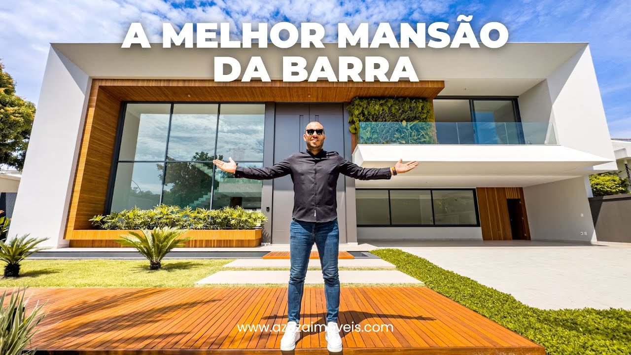 EXPLORANDO MANSÃO DE 1.520M² | À venda por R$16.900.000  no condomínio Mansões | Azuza Imóveis