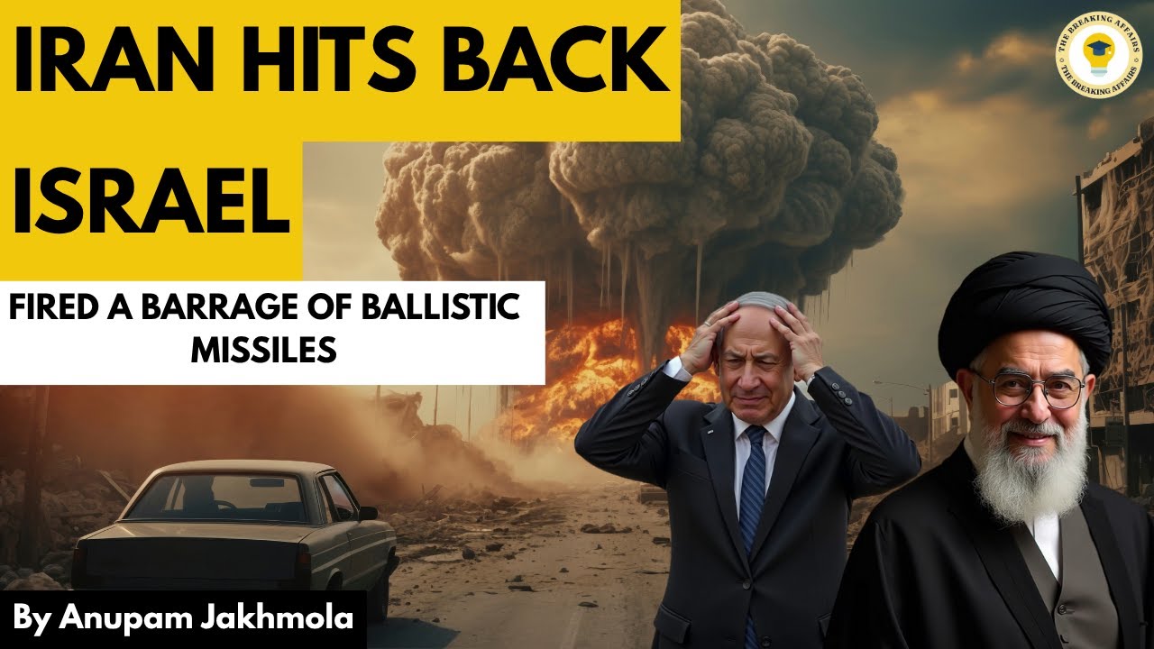 "Iran Attacks Israel with Ballistic Missiles | Escalation Explained" | The Breaking Affairs