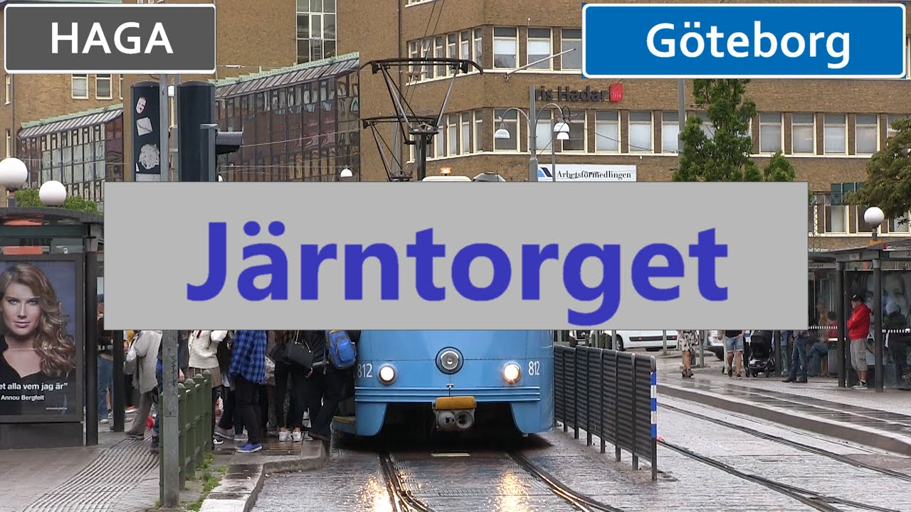 Järntorget i stadsdelen Haga, Göteborg.