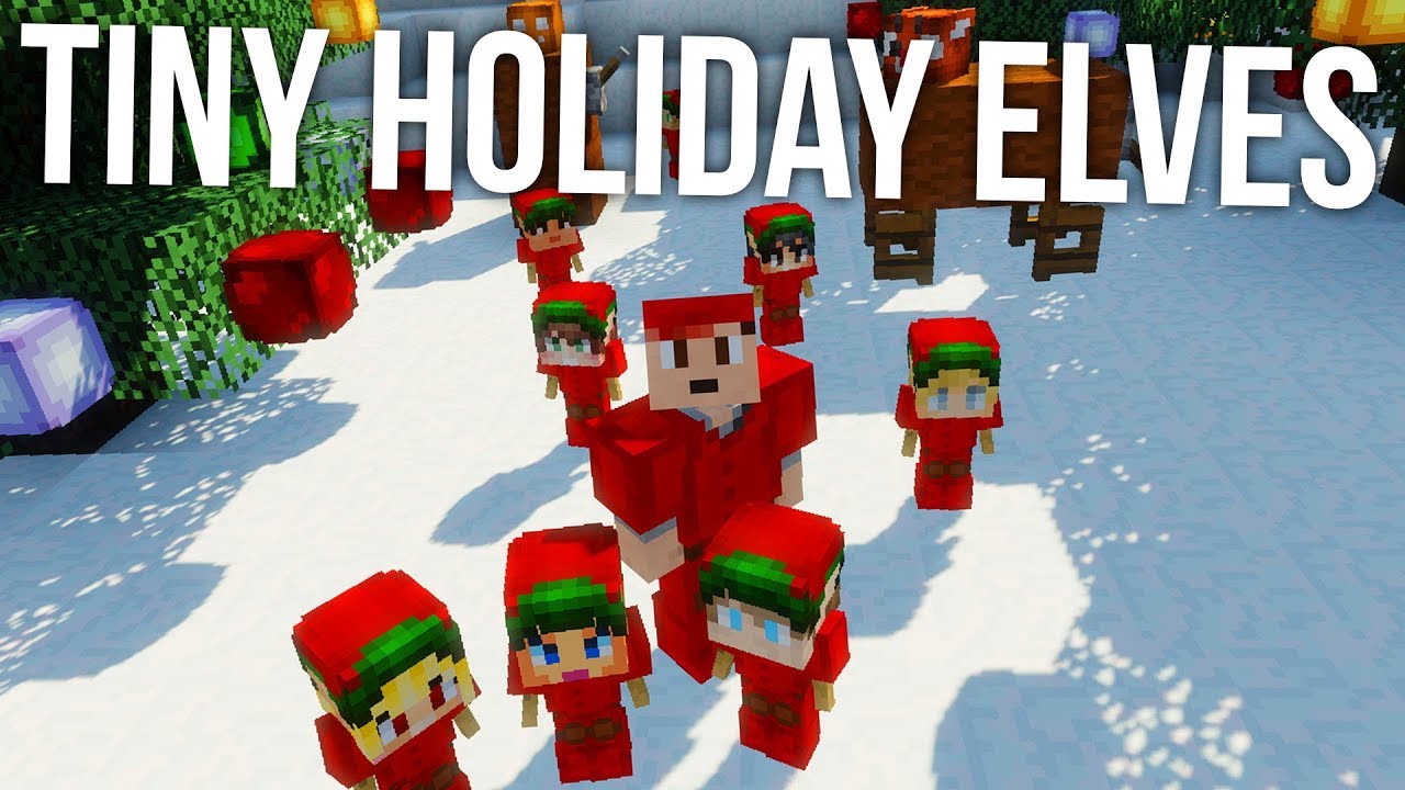 How To Make Holiday Elves in Minecraft