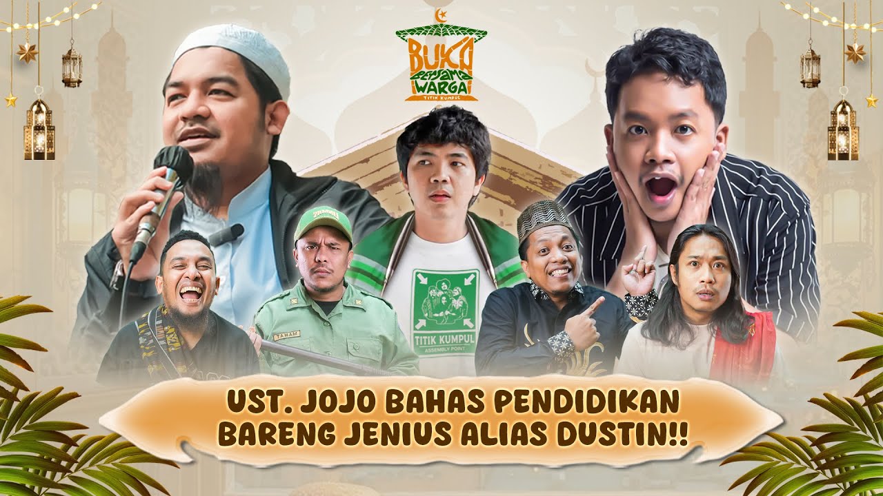 BUKA BERSAMA WARGA - DUSTIN ADALAH SOSOK TEPAT UNTUK BAHAS PENDIDIKAN ALIASSS?!