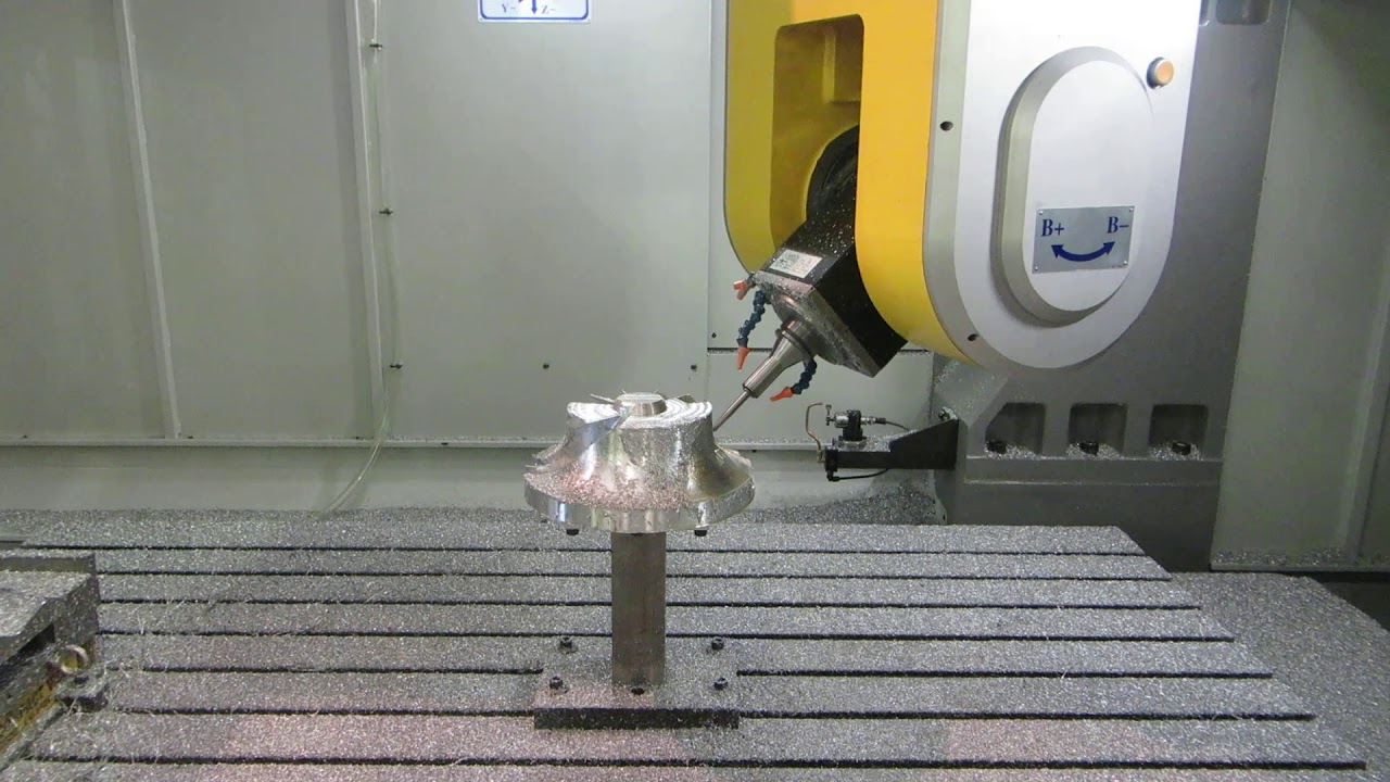 Przykład obr&oacute;bki 5-osiowej - Richo Polska