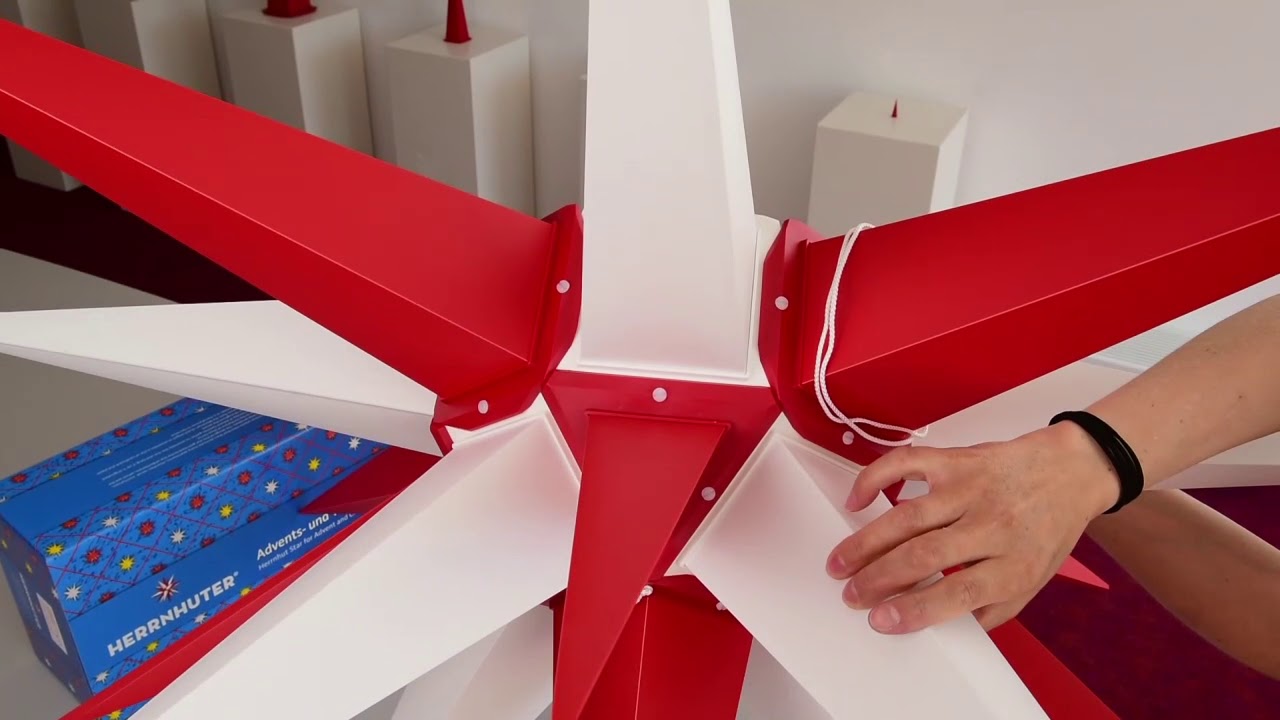 Aufbauanleitung Herrnhuter Stern A13