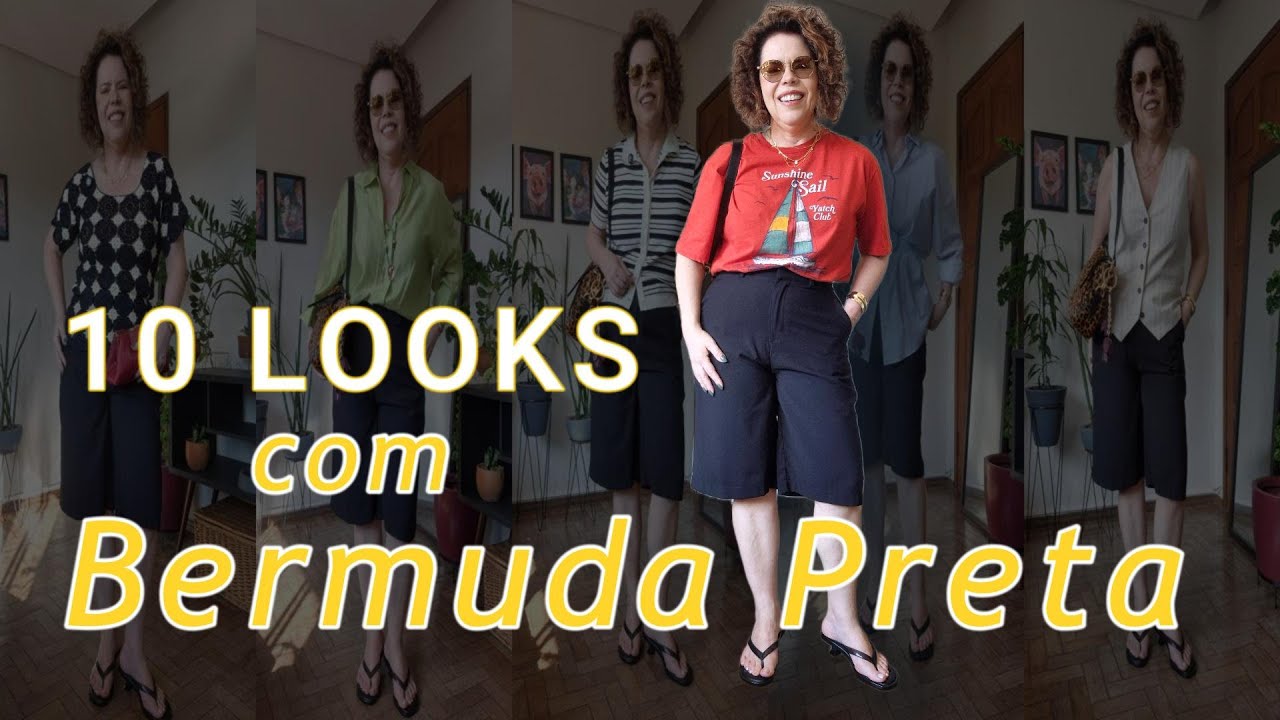 A BERMUDA QUE TODA MULHER MADURA PRECISA — 10 LOOKS!