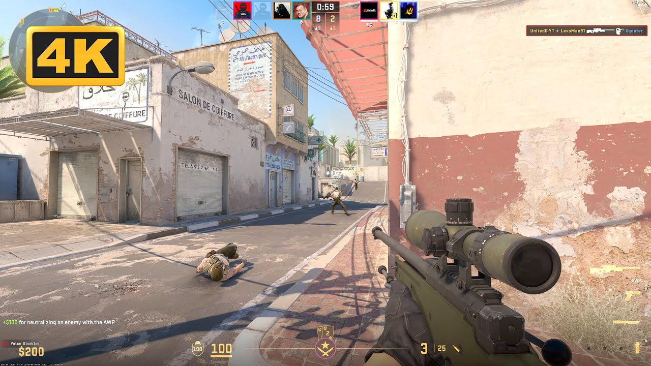 Counter Strike 2 Gameplay 4K (No Commentary)