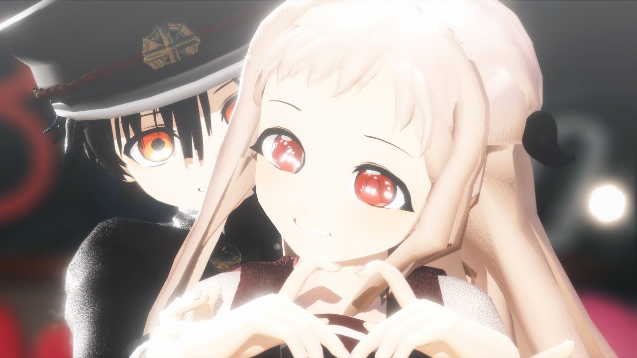 【MMD ᴴᴰ | Jibaku Shounen Hanako-kun】 「Turing Love / チューリングラブ」 【八尋寧々x 花子】