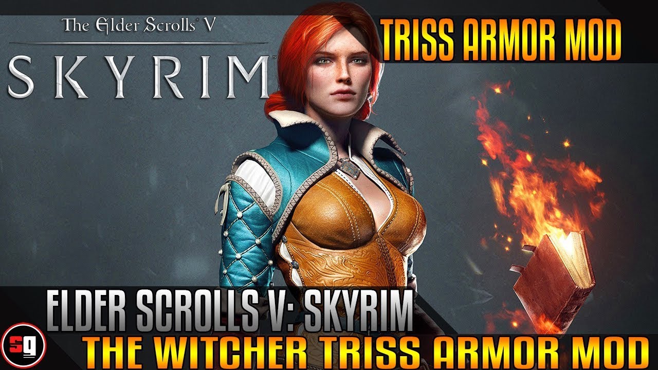 Skyrim Mod - The Witcher Triss Armor
