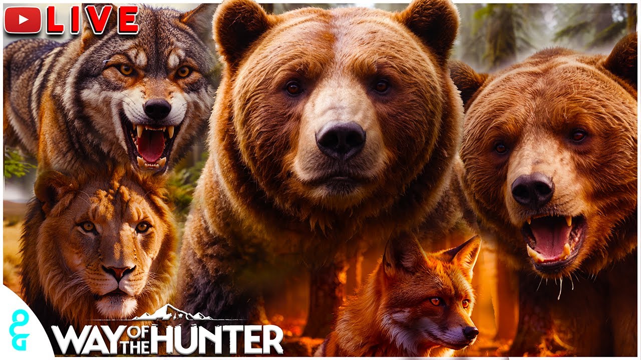 Hunting EVERY Predator on EVERY Map &ndash; Way of the Hunter LIVE