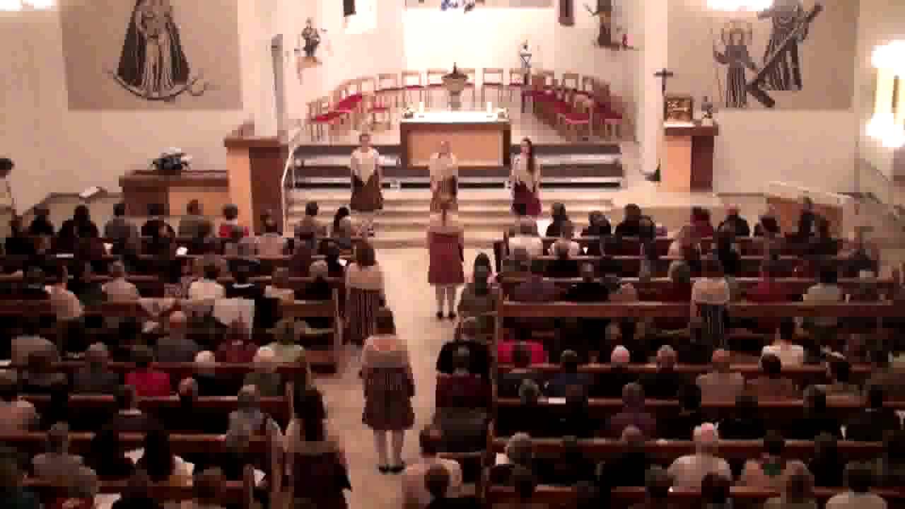 Estonia TV Girls Choir/Estland: Mu süda, ärka üles (Wach auf mein Herz), EJCF Basel 2012