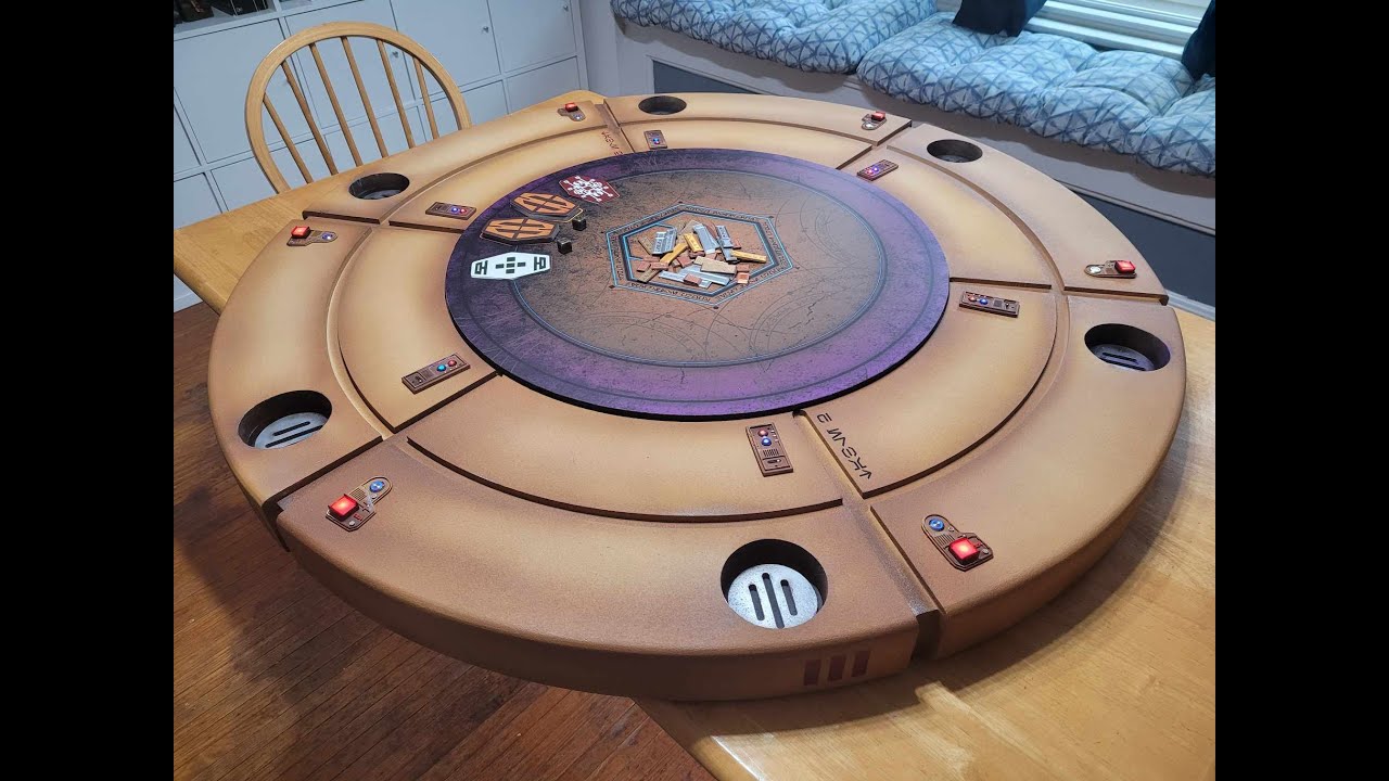 Custom Sabacc Table for Hyperspace Props