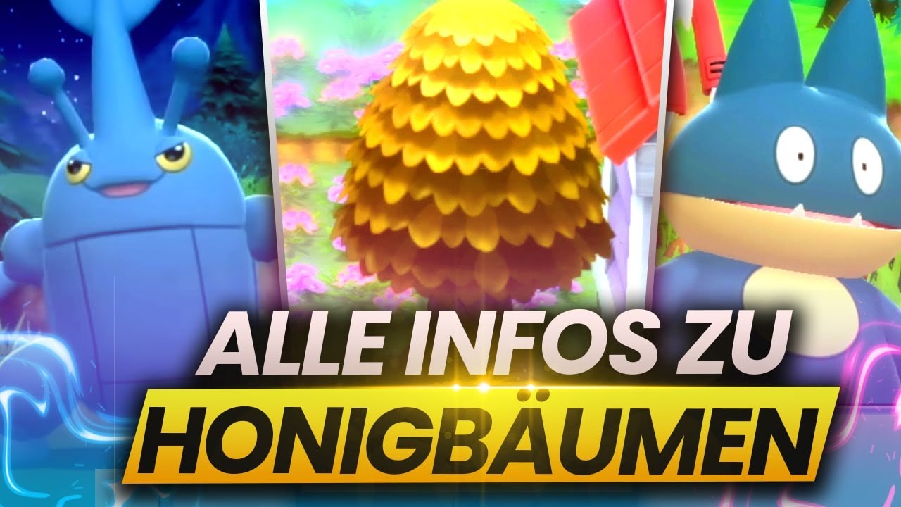 So bekommt ihr SELTENE POKEMON aus HONIGBÄUMEN! - Pokemon Strahlender Diamant und Leuchtende Perle