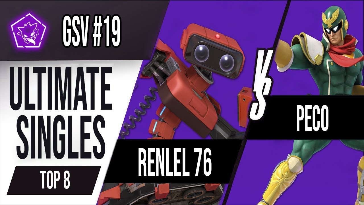 GSV #19 - Top 8 - RENLEL 76 (Rob) Vs Peco (Captain Falcon) Smash Ultimate Lima Perú